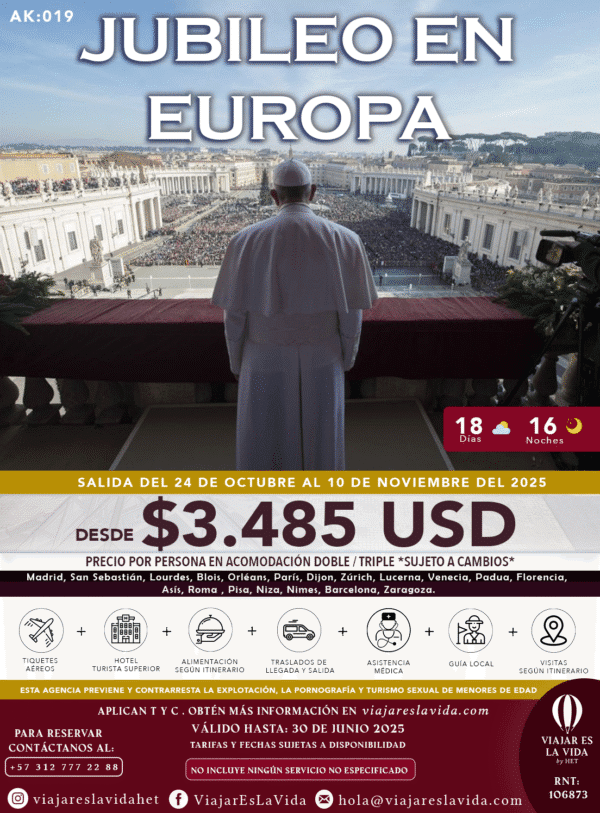 JUBILEO EN EUROPA  AK:019
