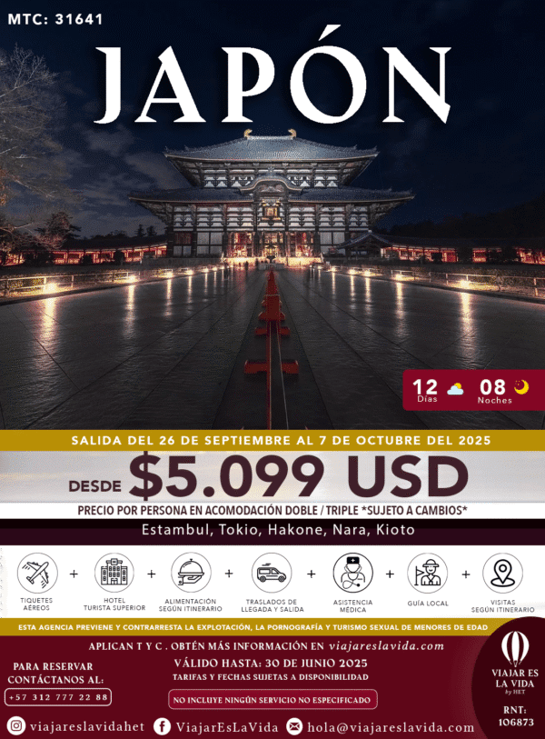 JAPÓN EN SEPTIEMBRE  MTC:31641
