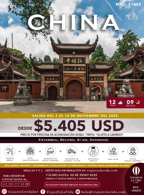 CHINA EN NOVIEMBRE MTC:31662