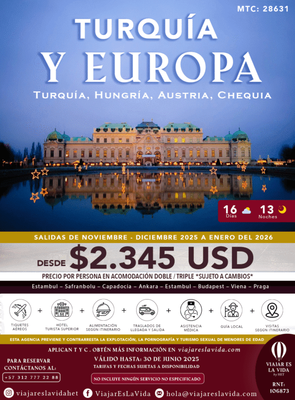 TURQUÍA Y CIUDADES IMPERIALES MTC:28631