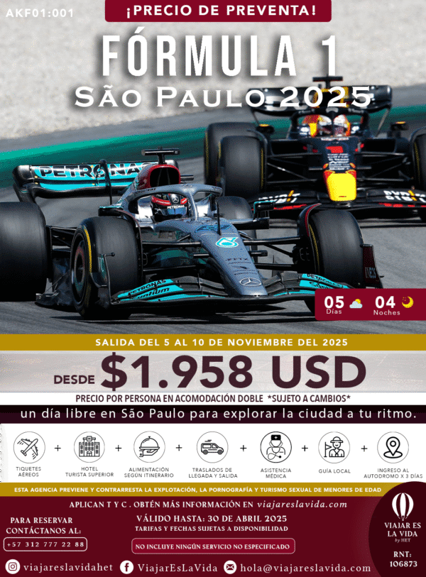 FORMULA 1 SÃO PAULO NOVIEMBRE AKF01:001