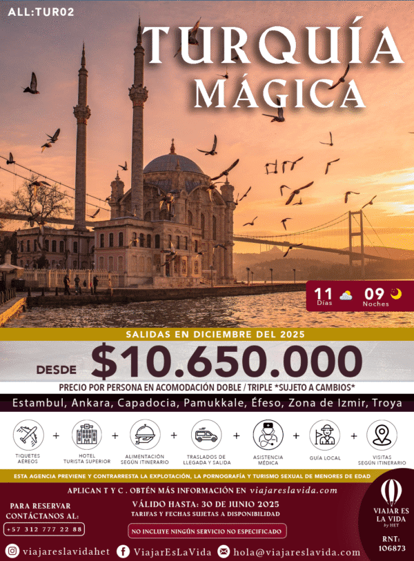TURQUÍA MÁGICA DICIEMBRE ALL:TUR02