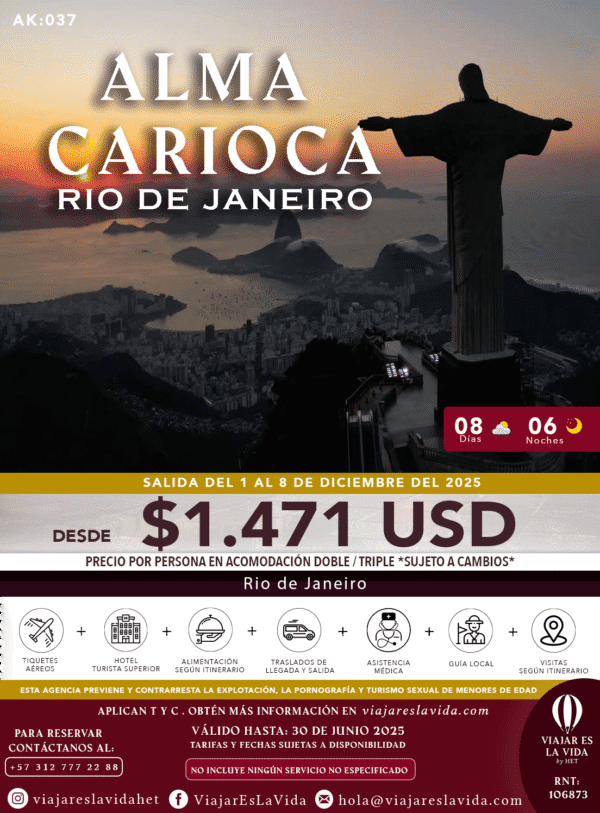 ALMA CARIOCA DICIEMBRE - BRASIL AK037