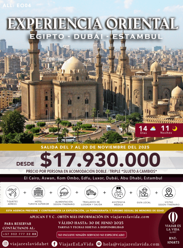 EGIPTO - DUBÁI Y ESTAMBUL NOVIEMBRE ALL:EO04