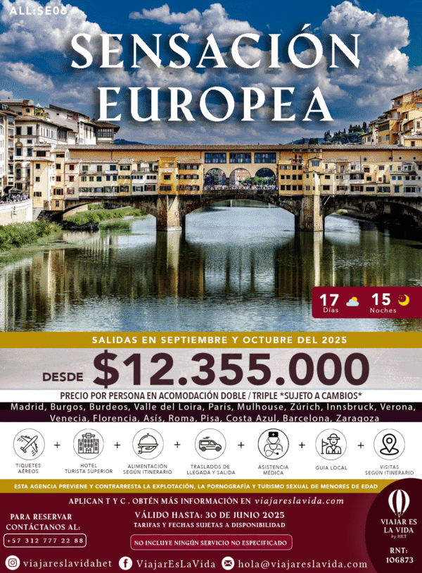 SENSACIÓN EUROPEA SEPTIEMBRE Y OCTUBRE ALL:SE06