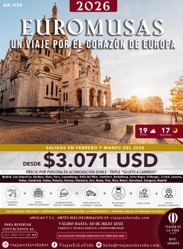 EUROMUSAS SALIENDO DESDE MEDELLÍN 2026 AK036