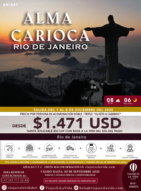 ALMA CARIOCA DICIEMBRE - BRASIL AK047
