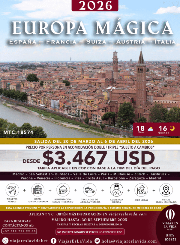 EUROPA MÁGICA MARZO 2026 MTC:18574