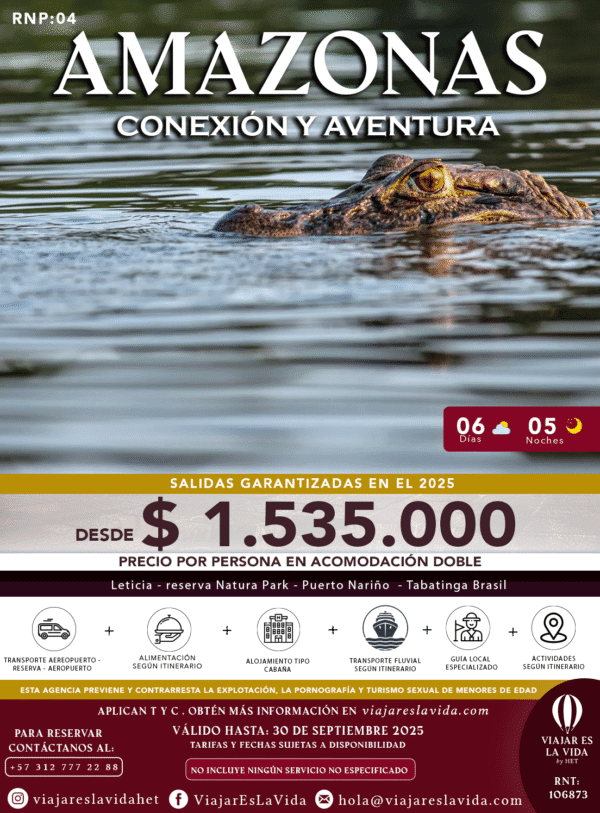 AMAZONAS CONEXIÓN Y AVENTURA RNP04