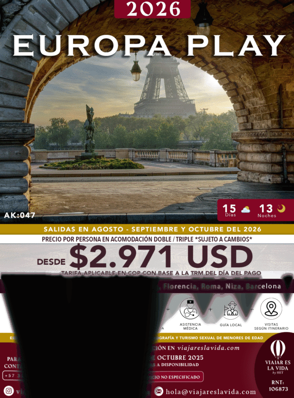 EUROPA PLAY DESDE MEDELLÍN 2026 AK049