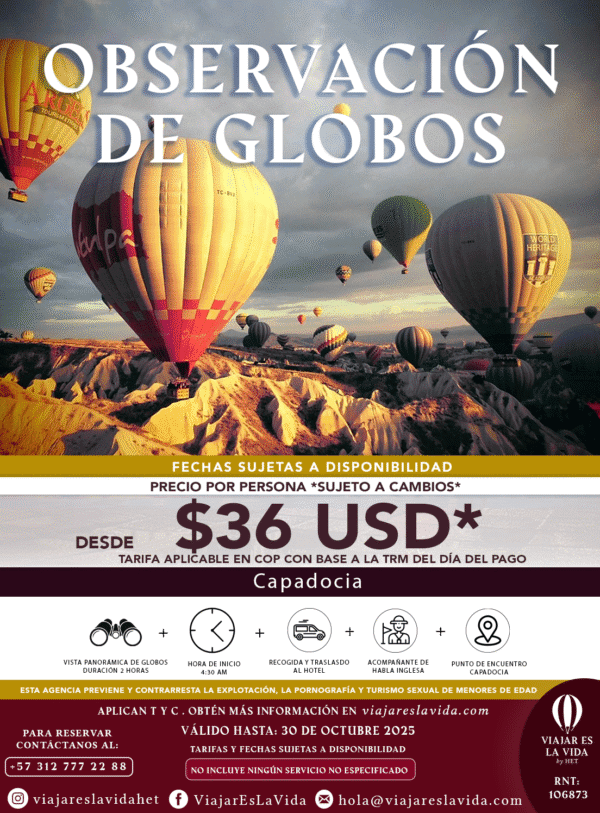 OBSERVACIÓN DE GLOBOS AL AMANECER
