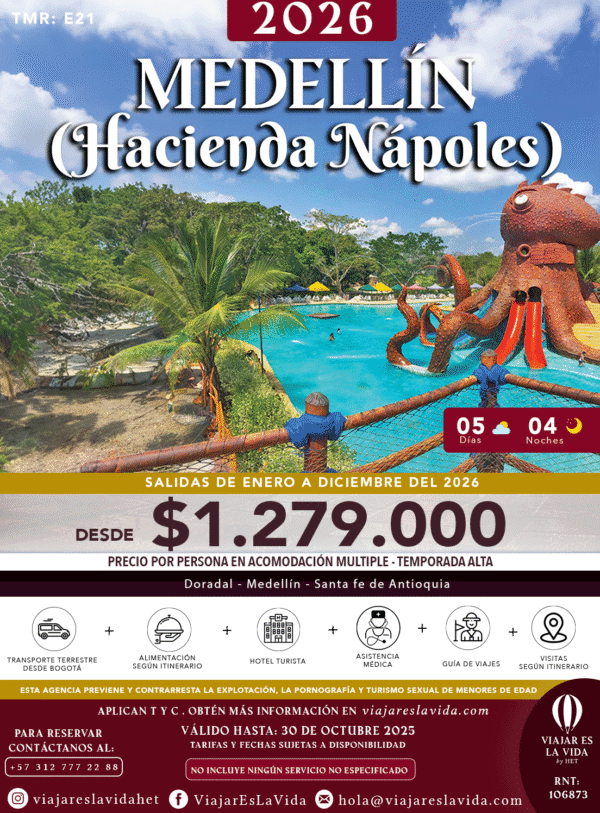 MEDELLÍN HACIENDA NÁPOLES 2026 TMR:E21