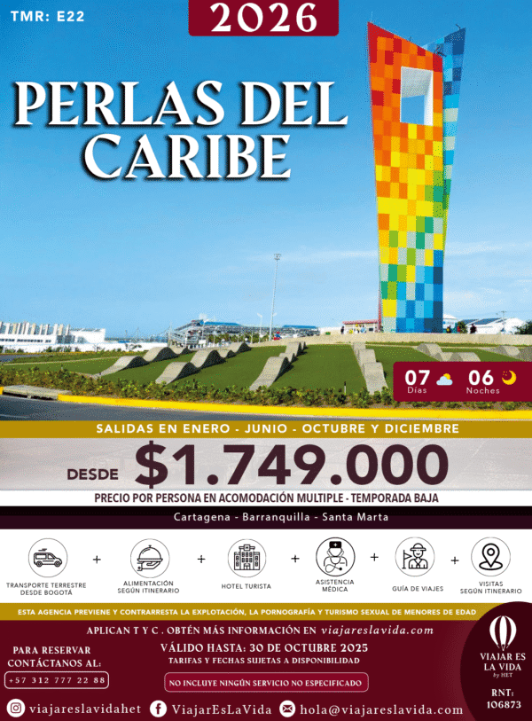 PERLAS DEL CARIBE 2026 TMR:E22