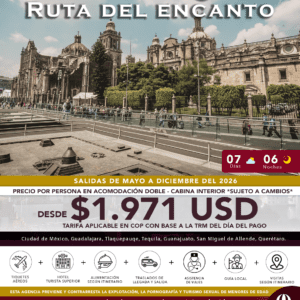 MÉXICO COLONIAL RUTA DE ENCANTO AK:040